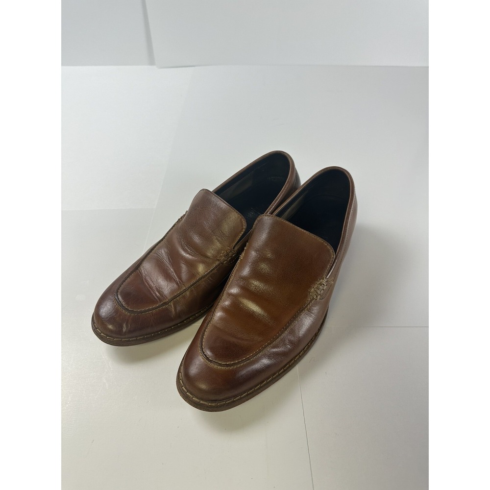 Cole Haan Men's Brown Leather Loafers C09305 Men's Size 9 M Slip On